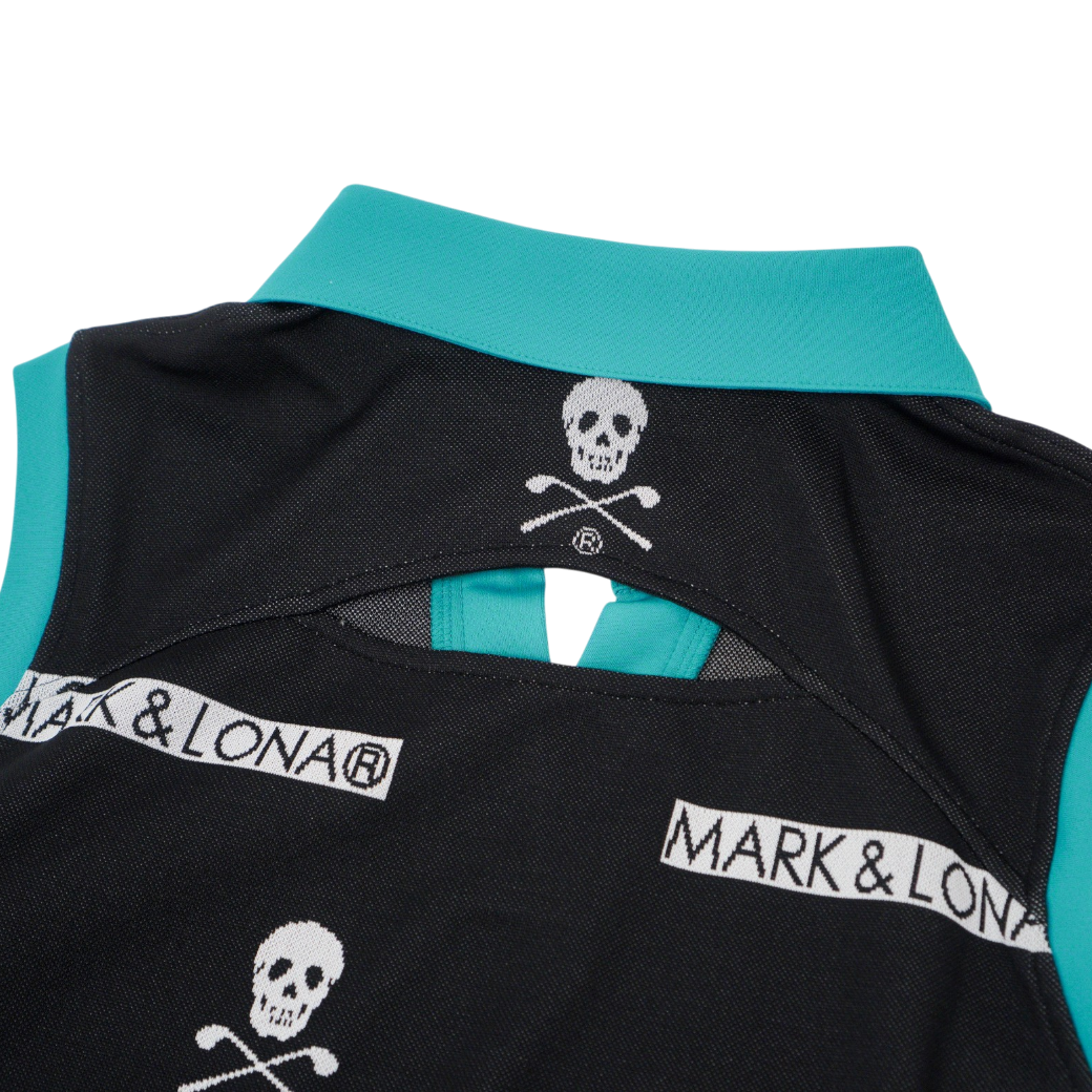 【MARK&LONA】CD10-MZOP ワンピース BLACK(MAL-MLW4BAO03)