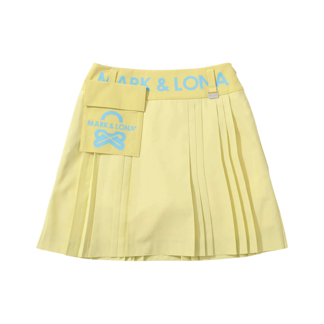 【MARK&LONA】Ever Motion Swing Skirt スカート YELLOW(MAL-MLW5AAE04)