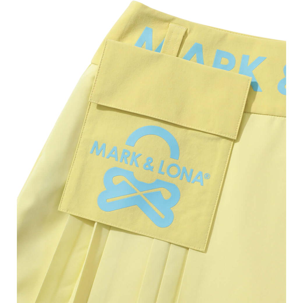 【MARK&LONA】Ever Motion Swing Skirt スカート YELLOW(MAL-MLW5AAE04)