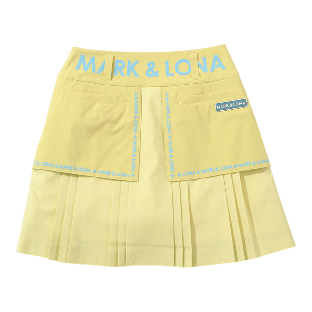 【MARK&LONA】Ever Motion Swing Skirt スカート YELLOW(MAL-MLW5AAE04)