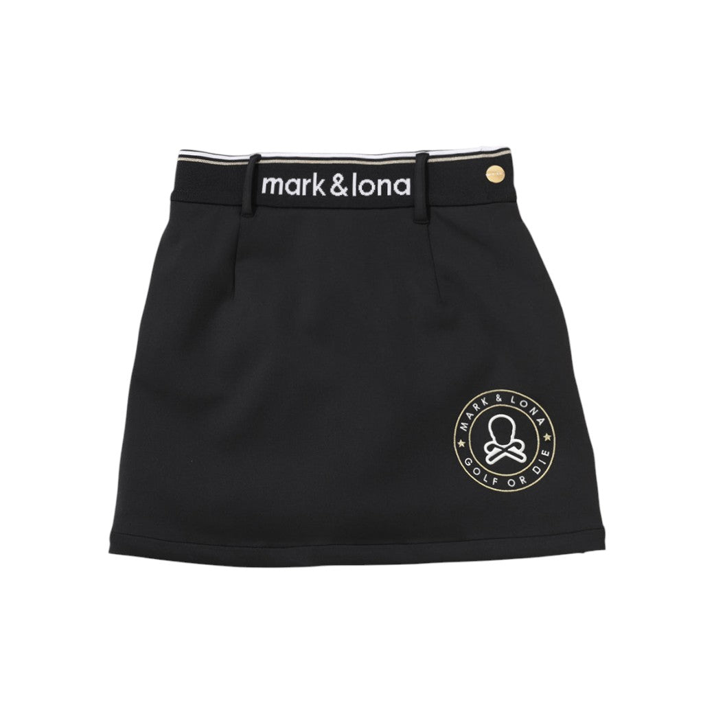 【MARK&LONA】アーベル ハイブリットスカート BLACK(MAL-MLW5CAE09)