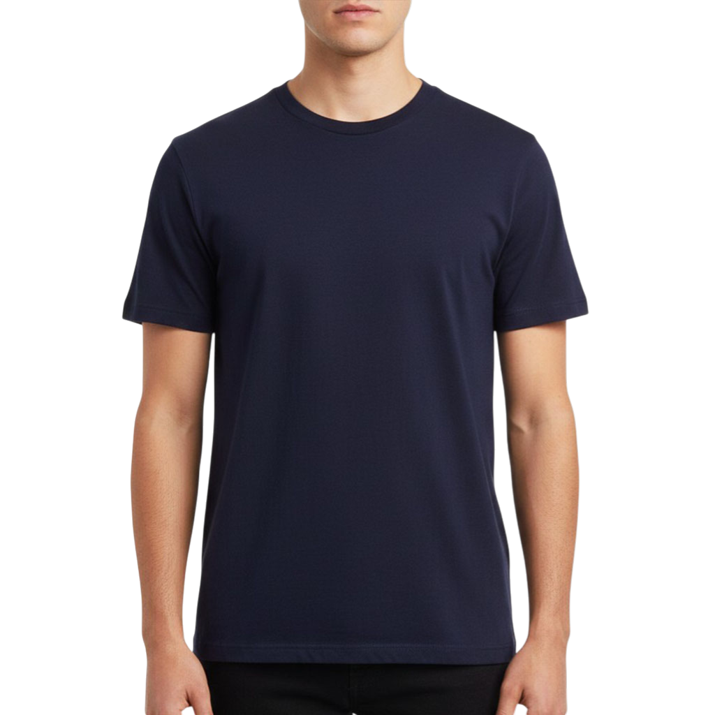 【muta】FLOCKY BLUE MONDAY Tシャツ ネイビー S(MUT-MMAX-434351)