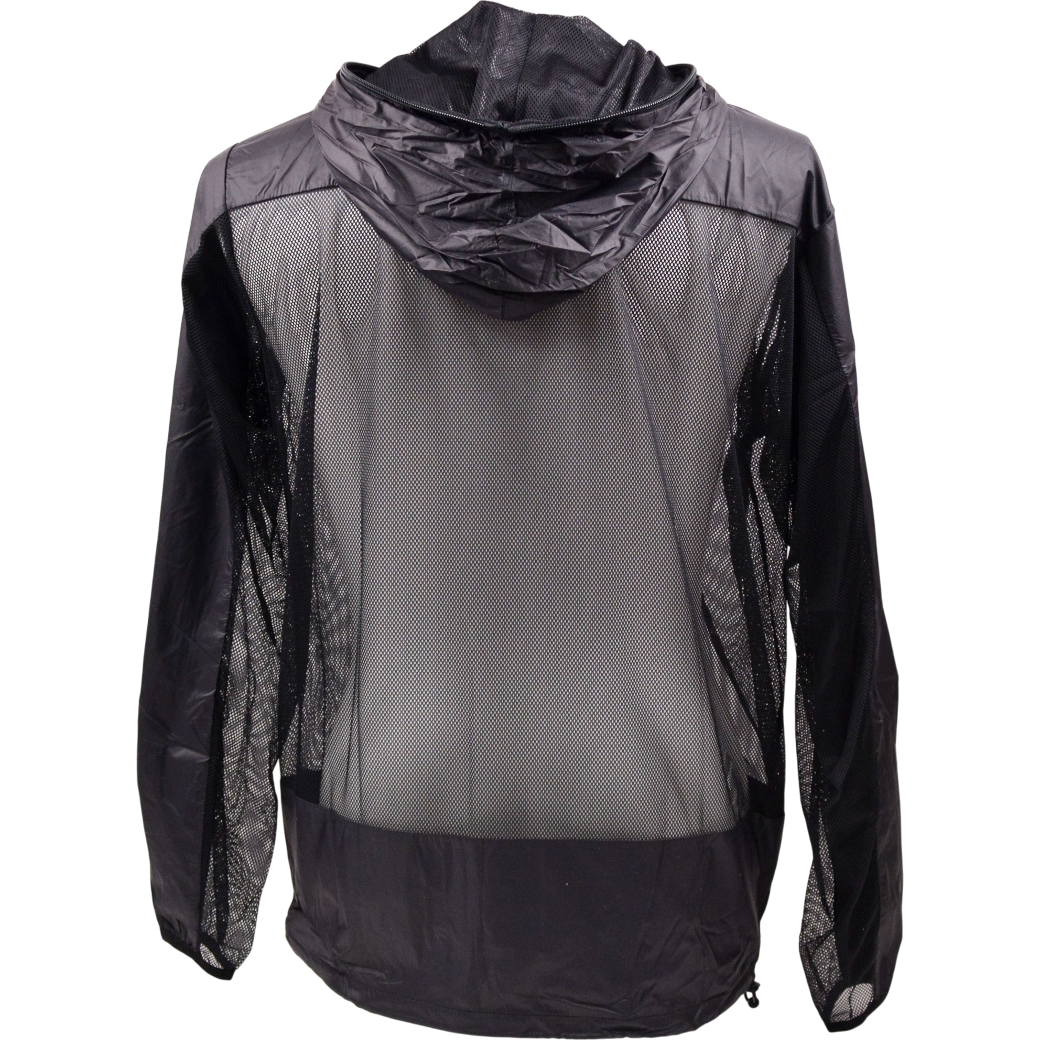 【muta】メッシュ切替 コンビネーションパーカー ブラック(MUT-MMBC190806)
