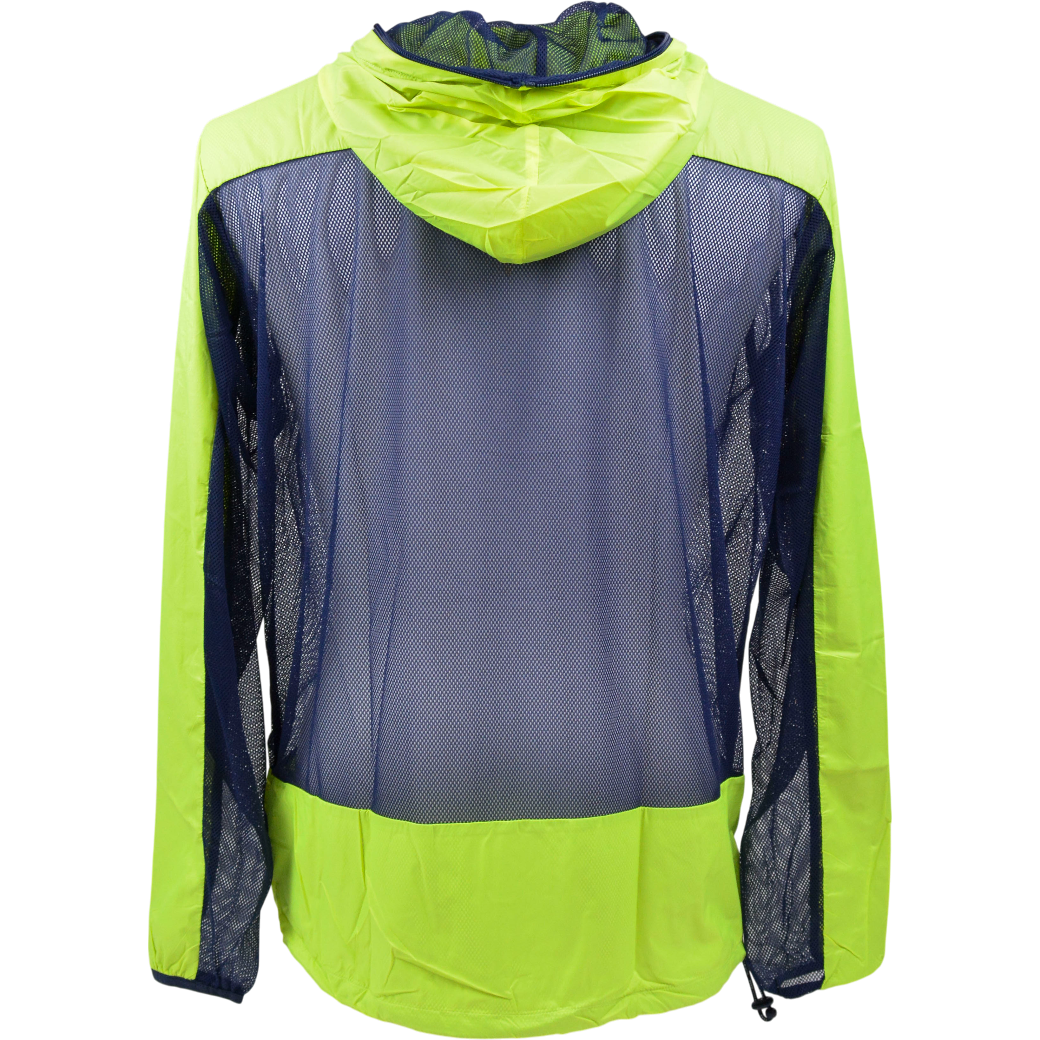 【muta】メッシュ切替 コンビネーションパーカー イエロー M L(MUT-MMBC190806)