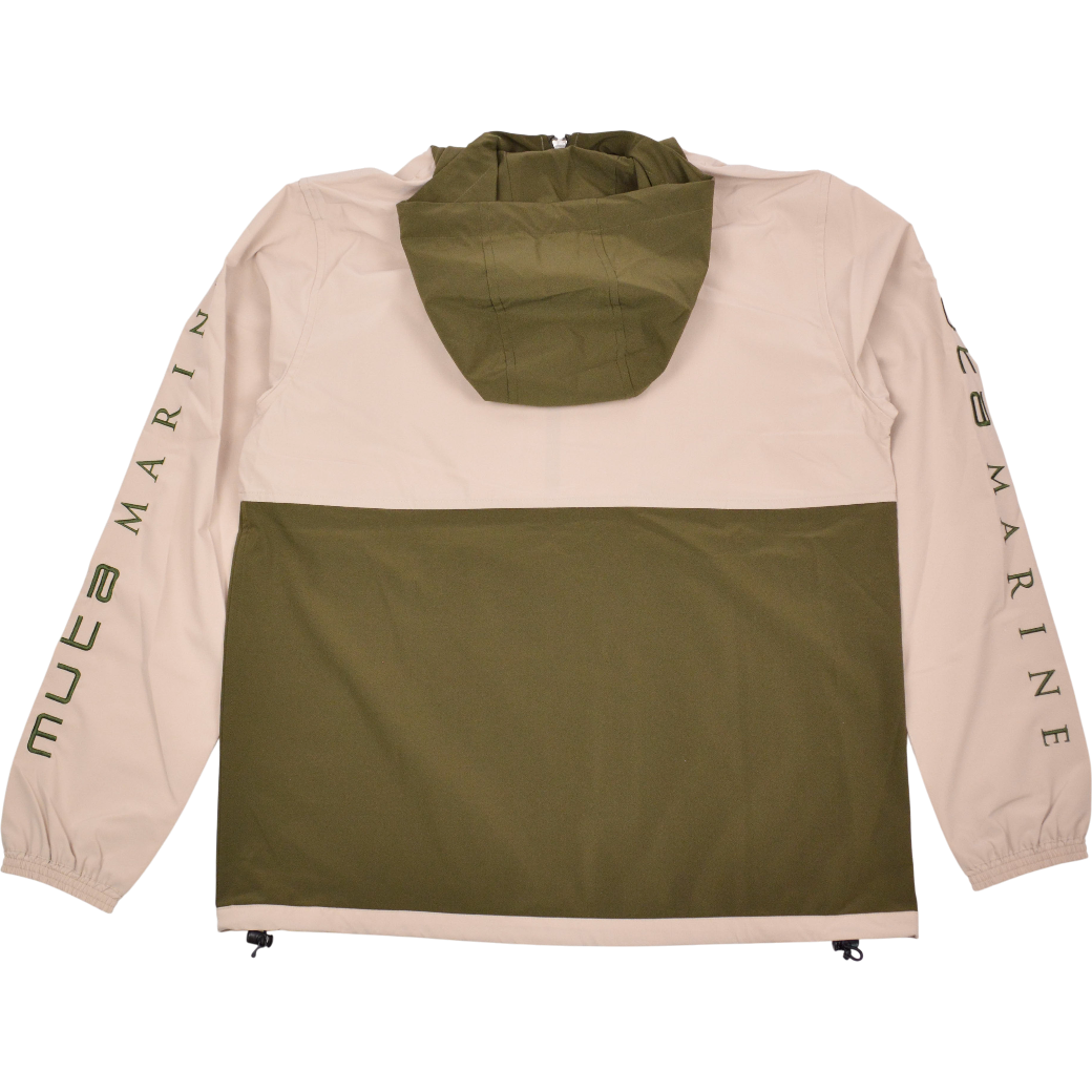 【muta】SOLOTEX®︎ Eco-Hybrid ストレッチジップパーカー ベージュ カーキ(MUT-MMMK443212)
