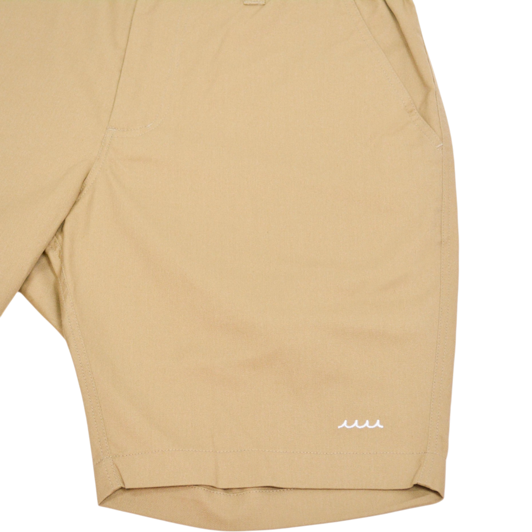 【muta】ツイルストレッチ ショートパンツ M(ベージュ) MUT-MMMK444173