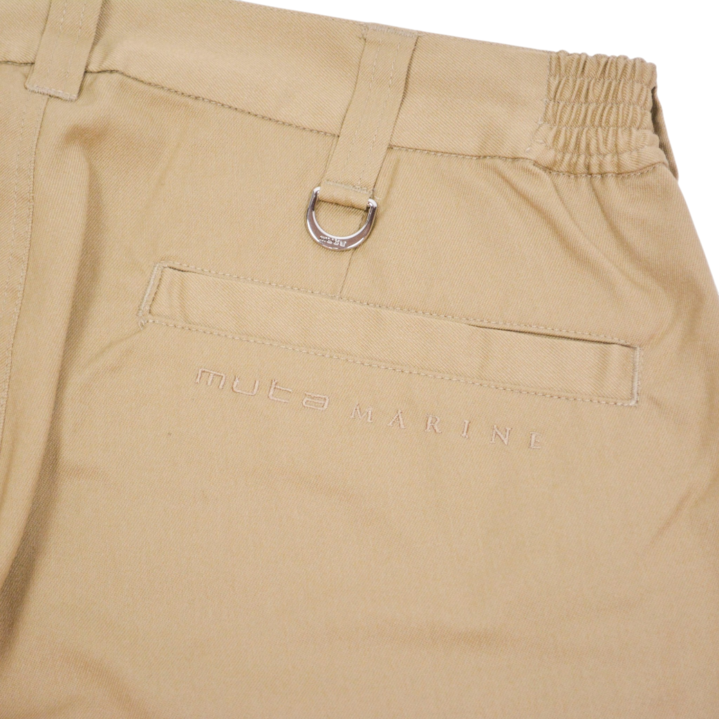 【muta】ツイルストレッチ ショートパンツ M(ベージュ) MUT-MMMK444173