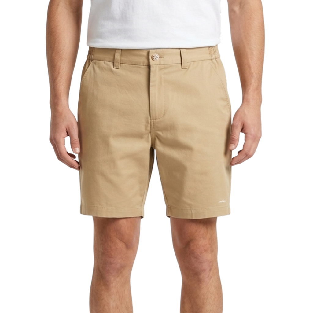 【muta】ツイルストレッチ ショートパンツ M(ベージュ) MUT-MMMK-444173