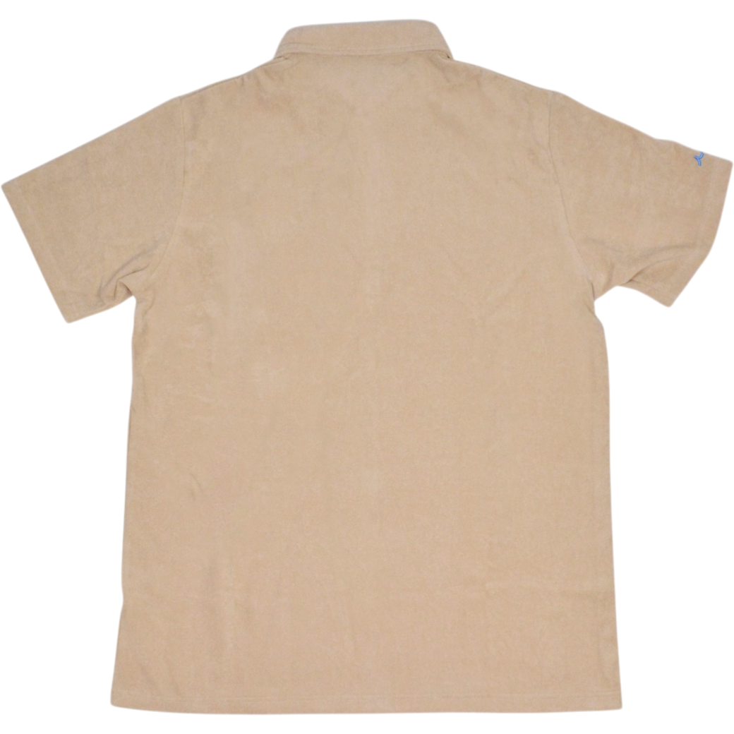 【muta】コットンミニパイル ポロシャツ ベージュ XL(MUT-MMMK446315)