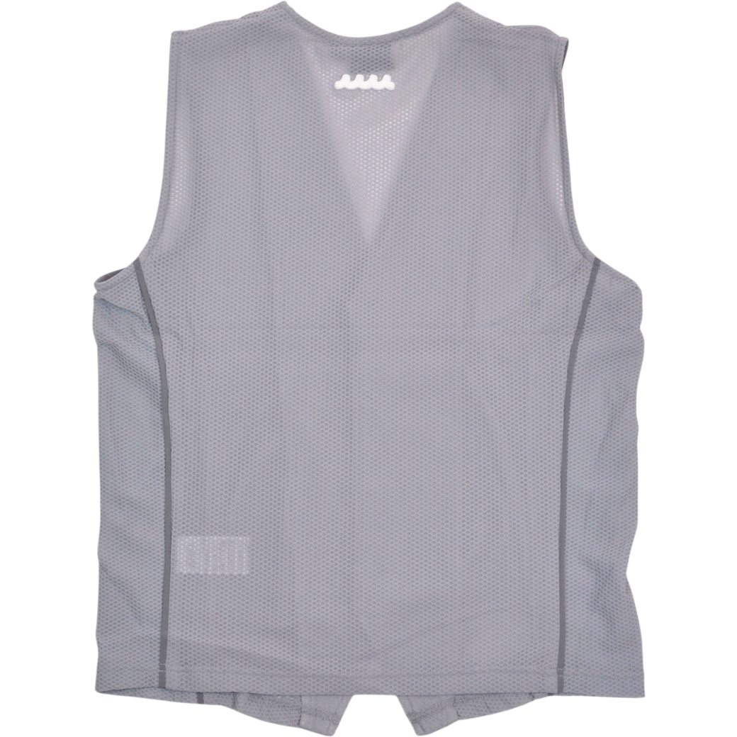 【muta】メッシュ ベスト グレー M L(MUT-MMBC180810)