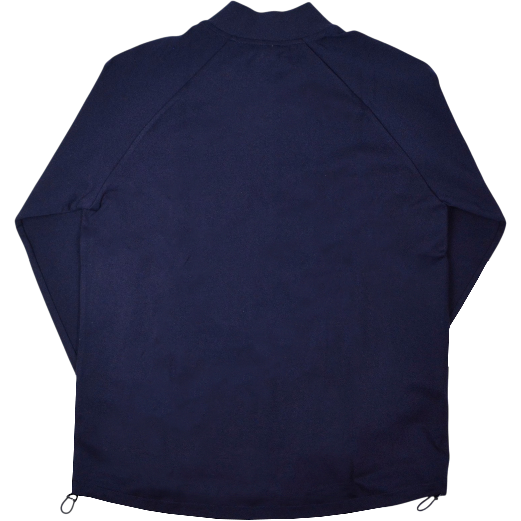 【muta】モックネック ポンチ素材 ブルゾン L ネイビー(MUT-MMBC-191208)