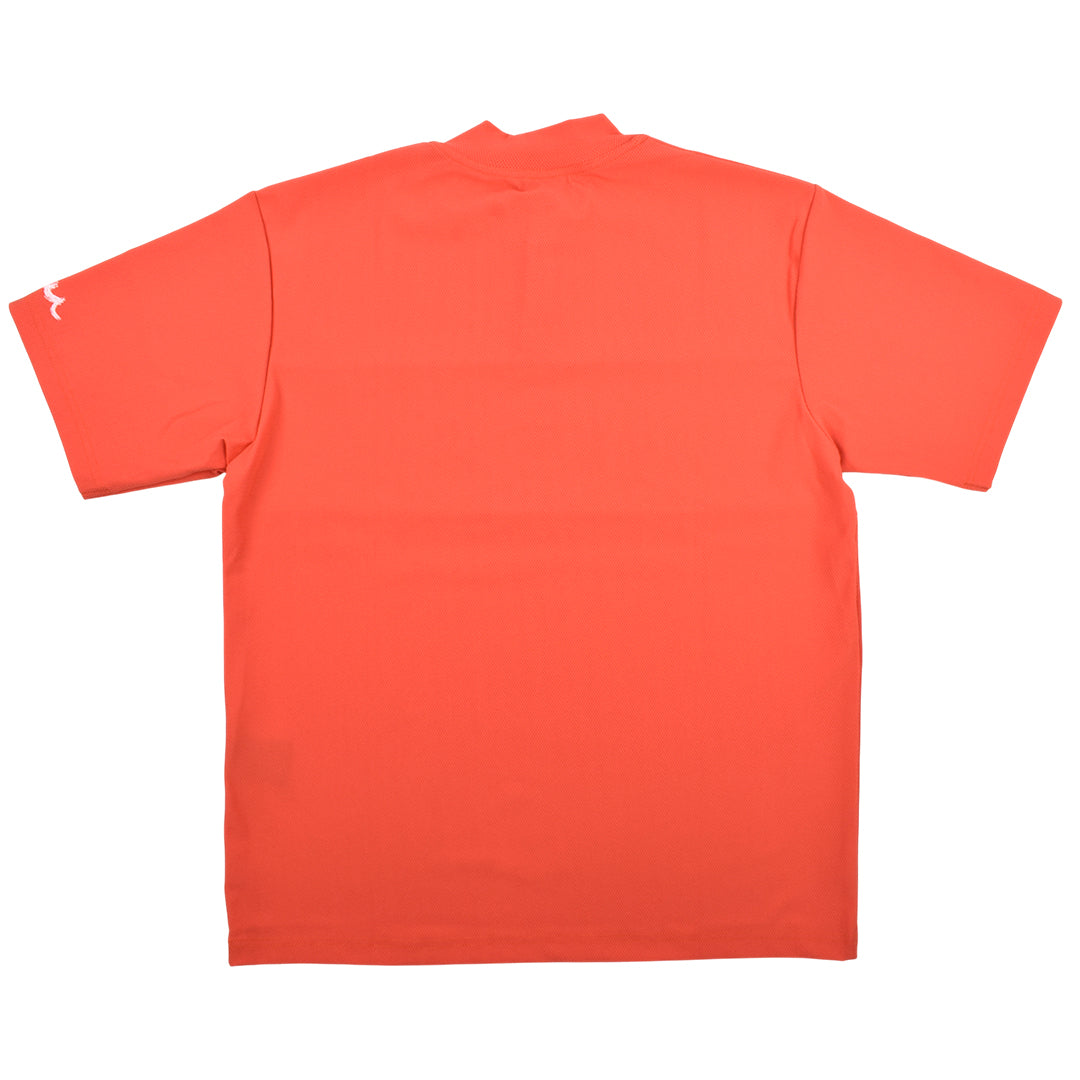 【MUTA】ハワイアン切替 モックネックシャツ ORANGE (MMJC-446198)