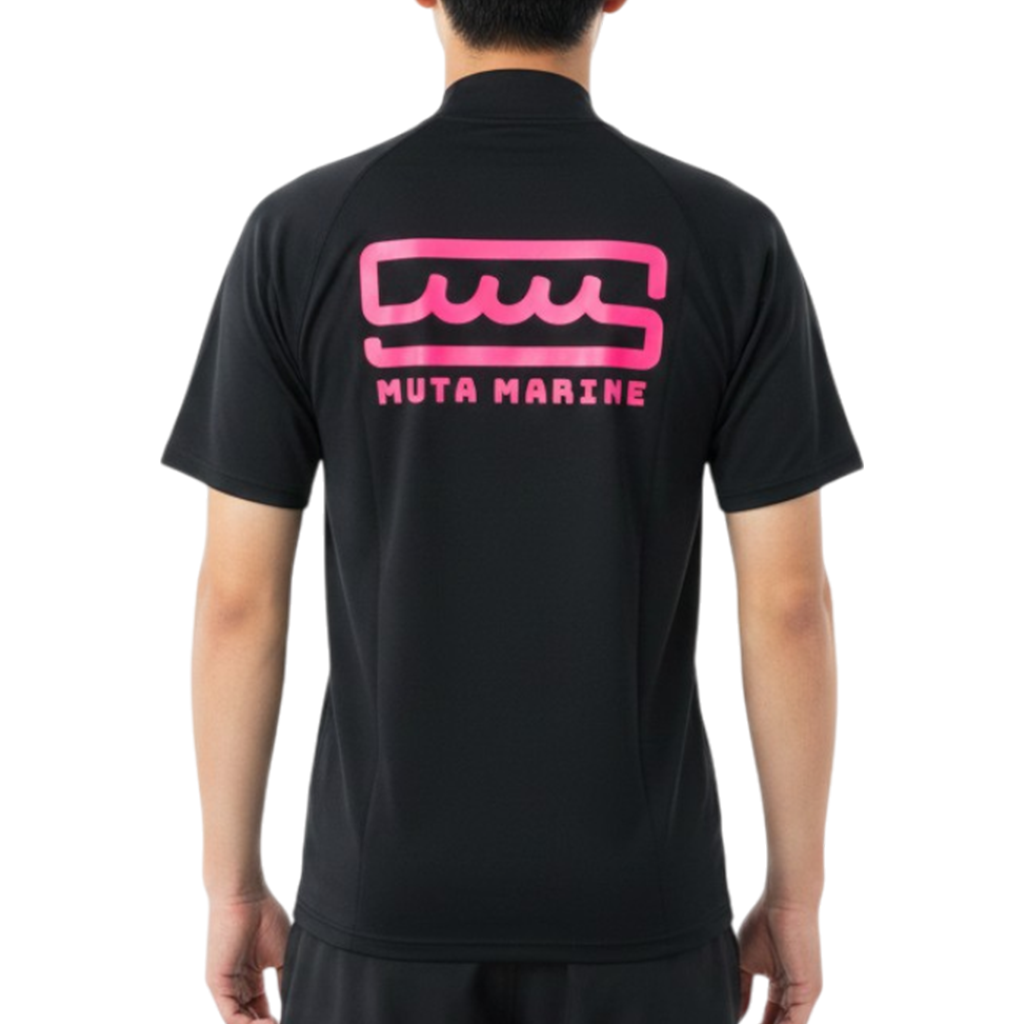 【MUTA】モックネックシャツ NAVY S M (MUT-MMTK439007)
