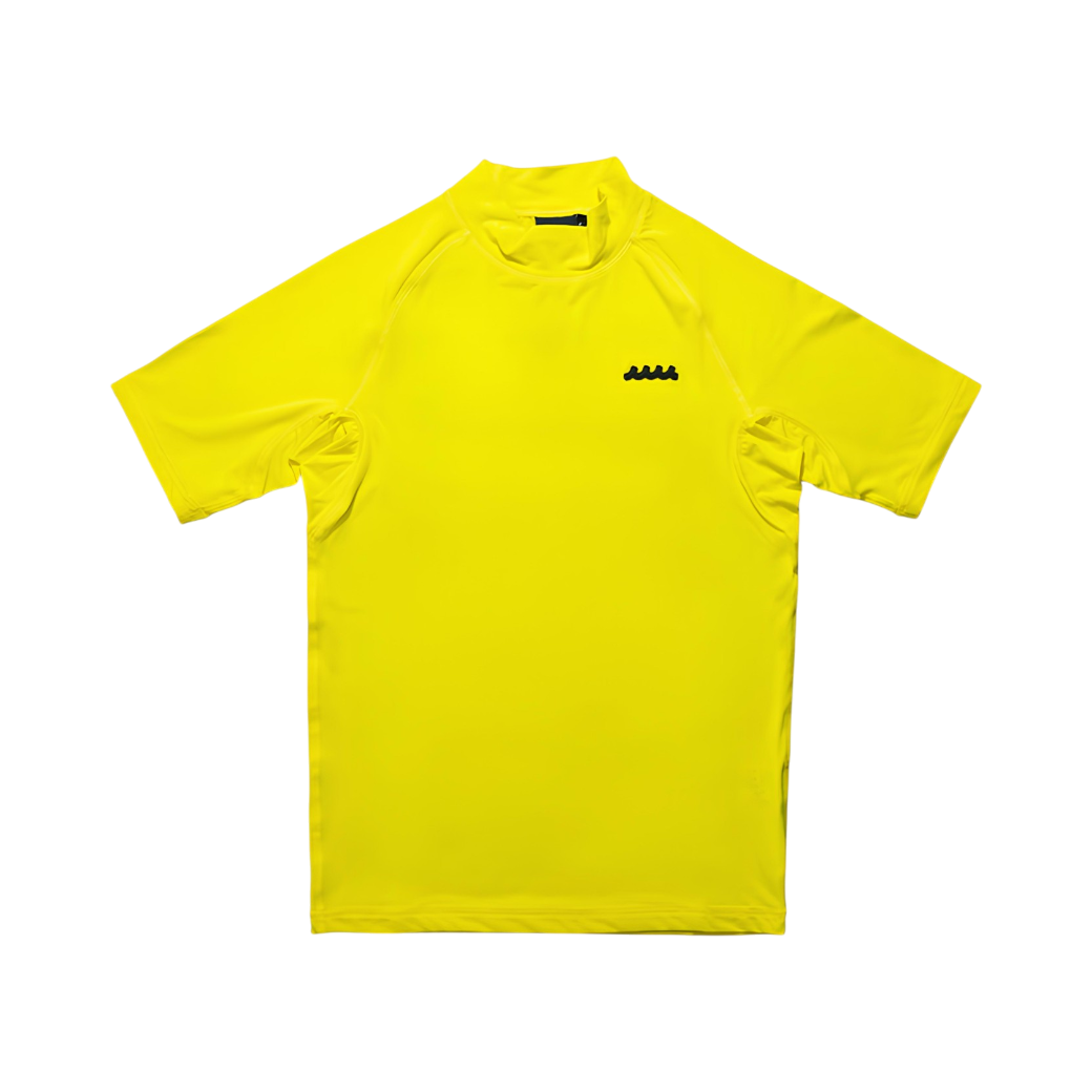 【MUTA】モックネックシャツ YELLOW M (MUT-MMTK439007)