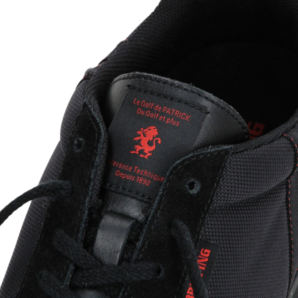 【Le Golf de PATRICK× BRIEFING】BG2501 LIVERPOOL/BRIEFING ゴルフシューズ BLACK(PAT-BG2501)