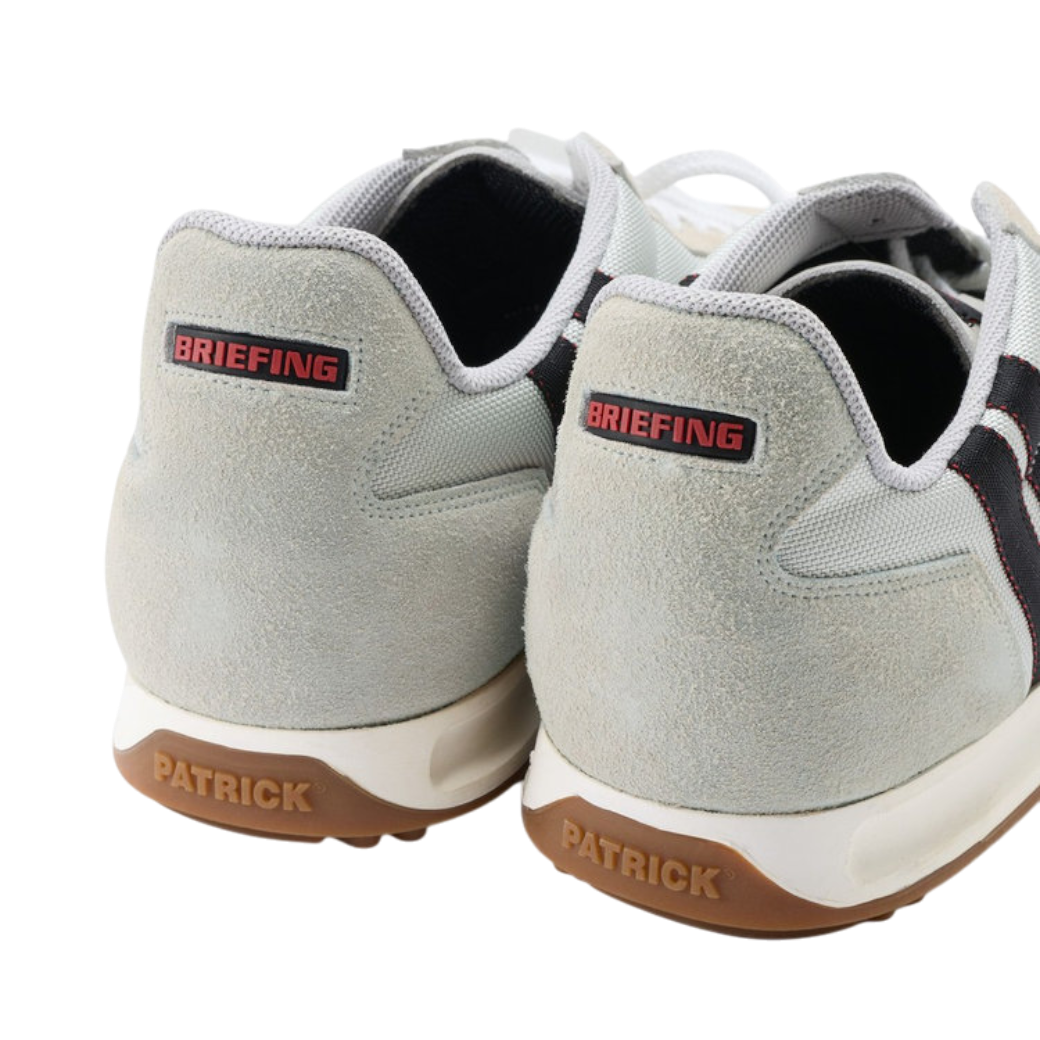 【Le Golf de PATRICK× BRIEFING】BG2504 LIVERPOOL/BRIEFING ゴルフシューズ SILVER(PAT-BG2504)