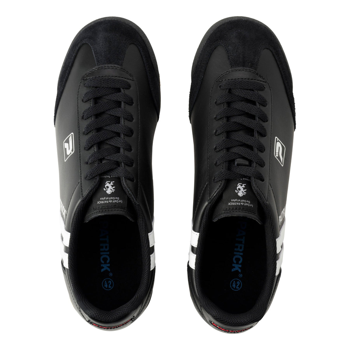 【PATRICK】メンズ リバプール・カップ レザー LIVERPOOL-CP/L BLK(PAT-G5001)
