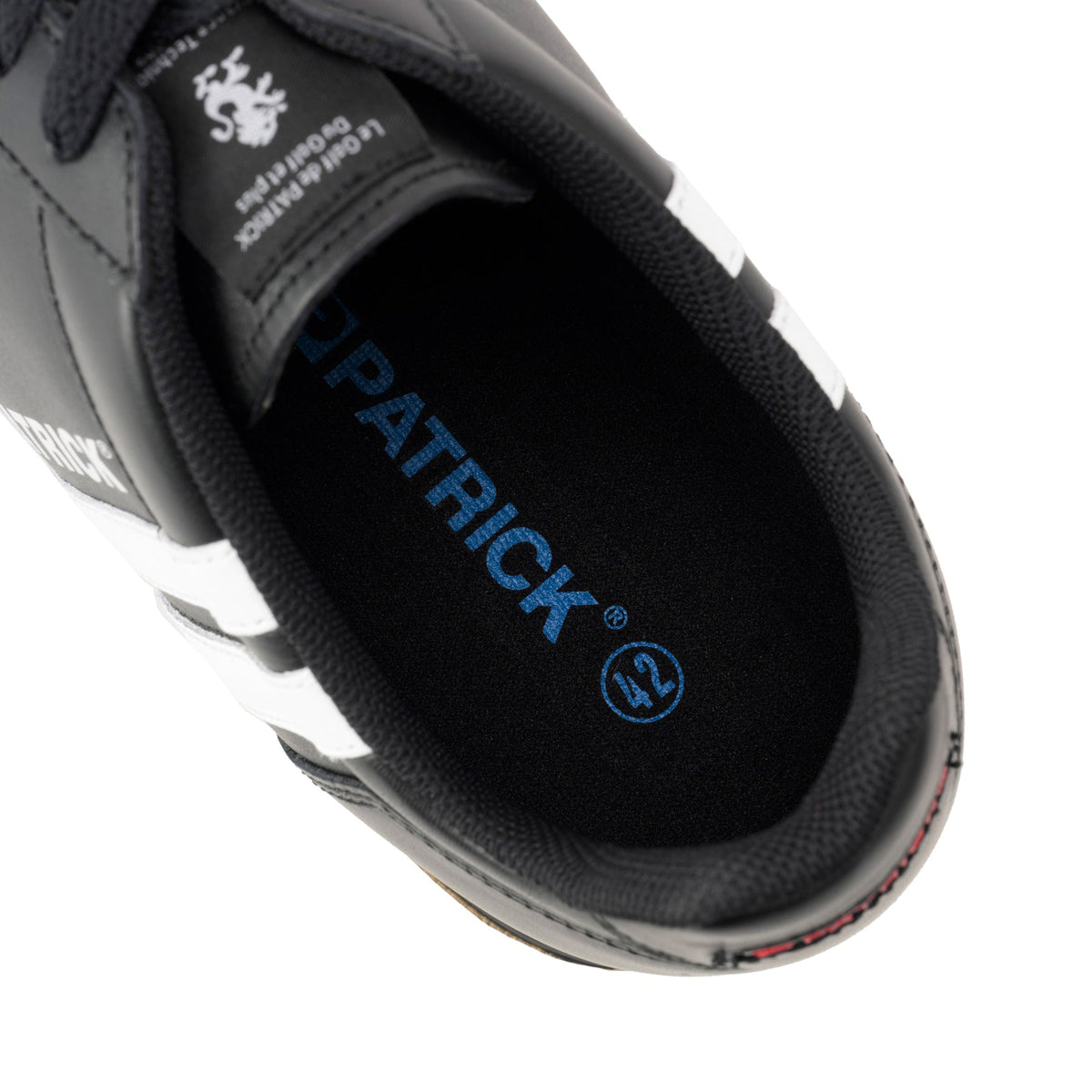 【PATRICK】メンズ リバプール・カップ レザー LIVERPOOL-CP/L BLK(PAT-G5001)