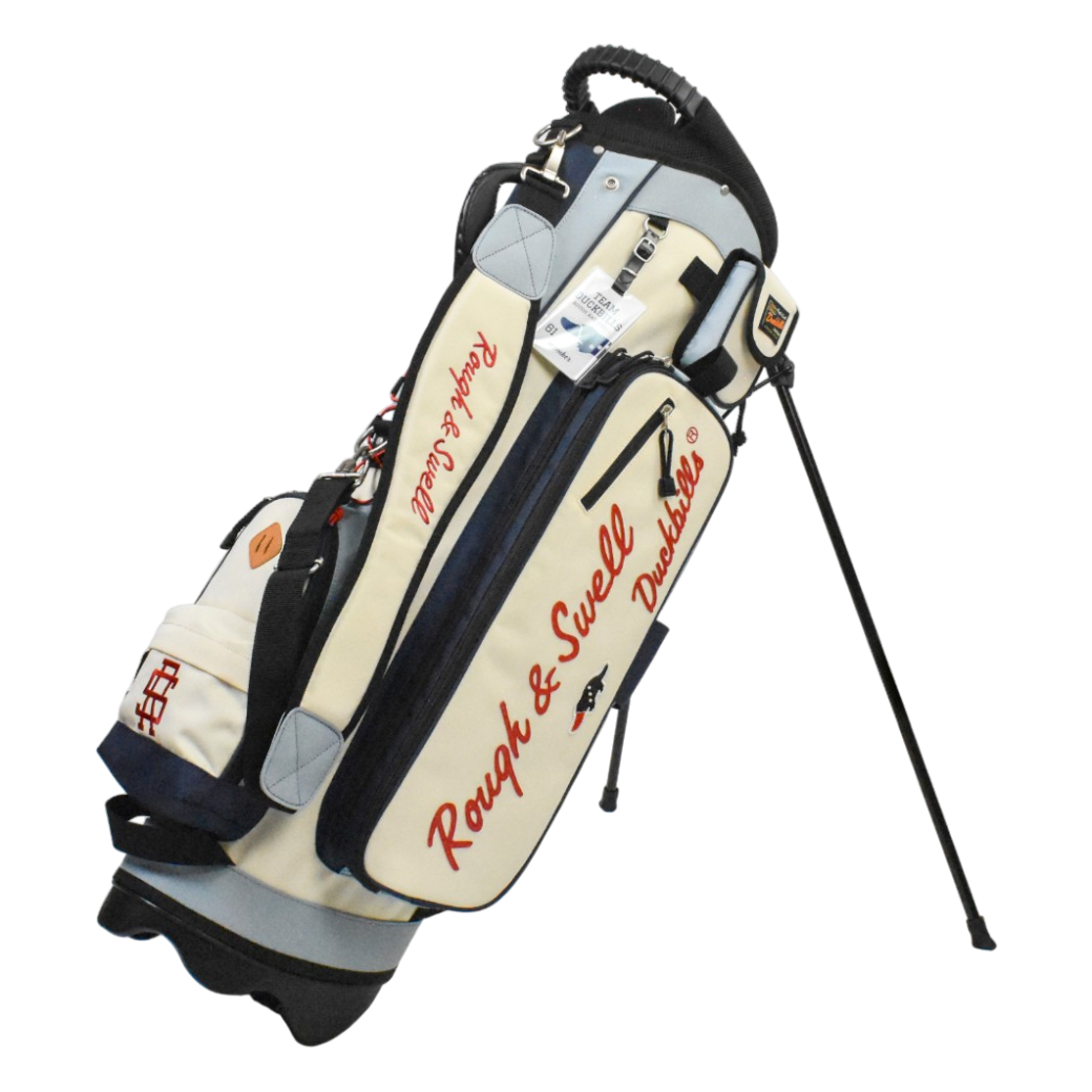 【rough&swell】MOUNTAIN CADDY キャディバッグ IVORY (ROU-RSA26014)