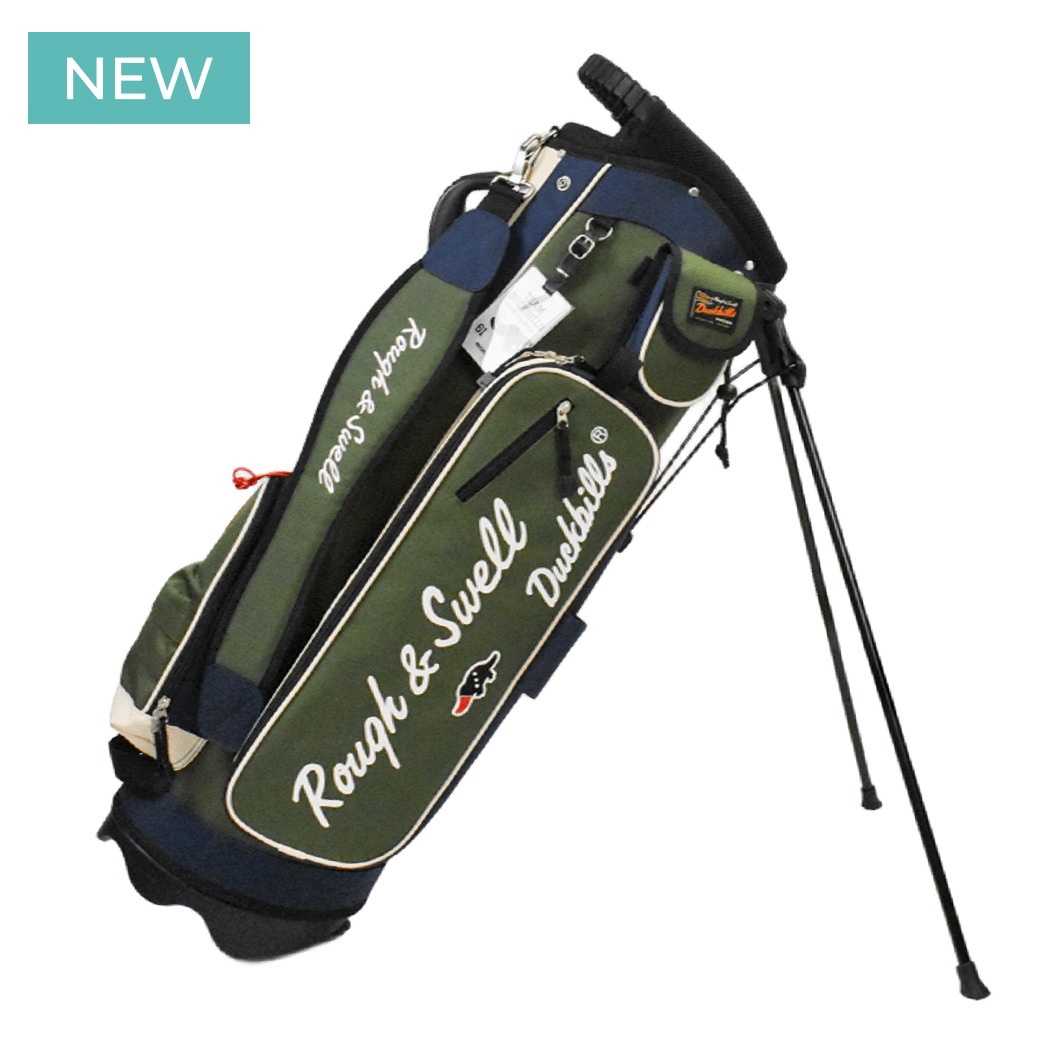 【rough&swell】MOUNTAIN CADDY キャディバッグ OLIVE (ROU-RSA26014)