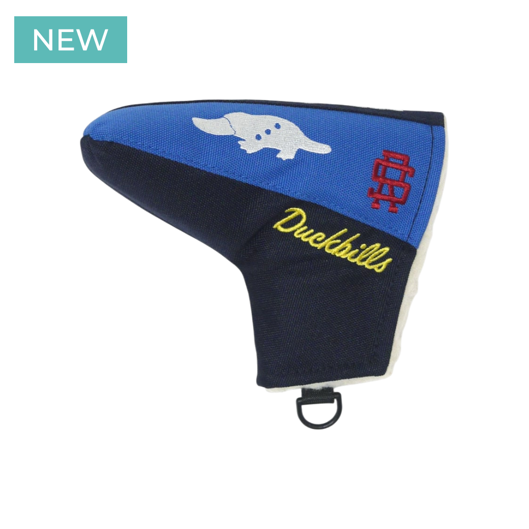 【rough&swell】DUCKBILLS PUTTER COVER パターカバー BLUE (ROU-RSA26022)