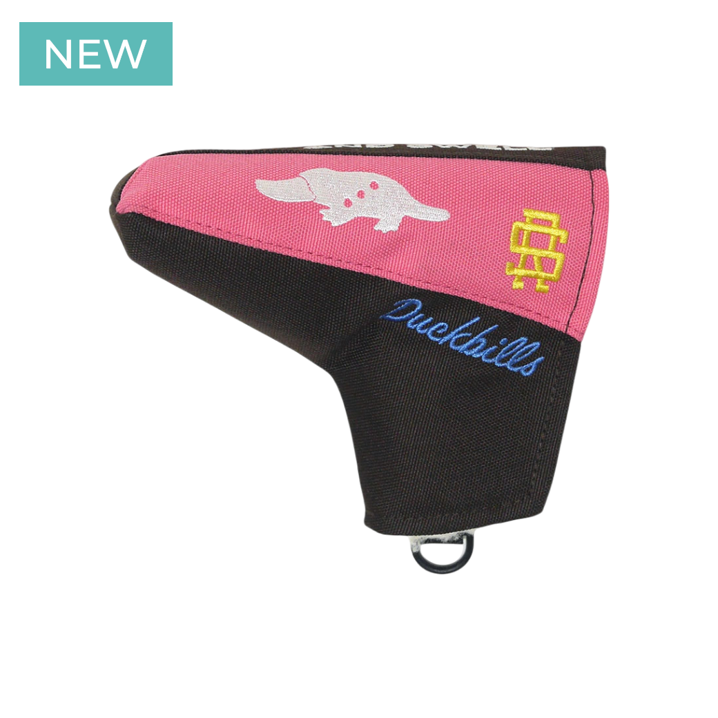 【rough&swell】DUCKBILLS PUTTER COVER パターカバー PINK (ROU-RSA26022)