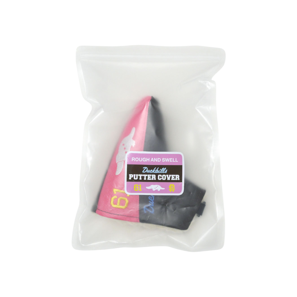 【rough&swell】DUCKBILLS PUTTER COVER パターカバー PINK (ROU-RSA26022)