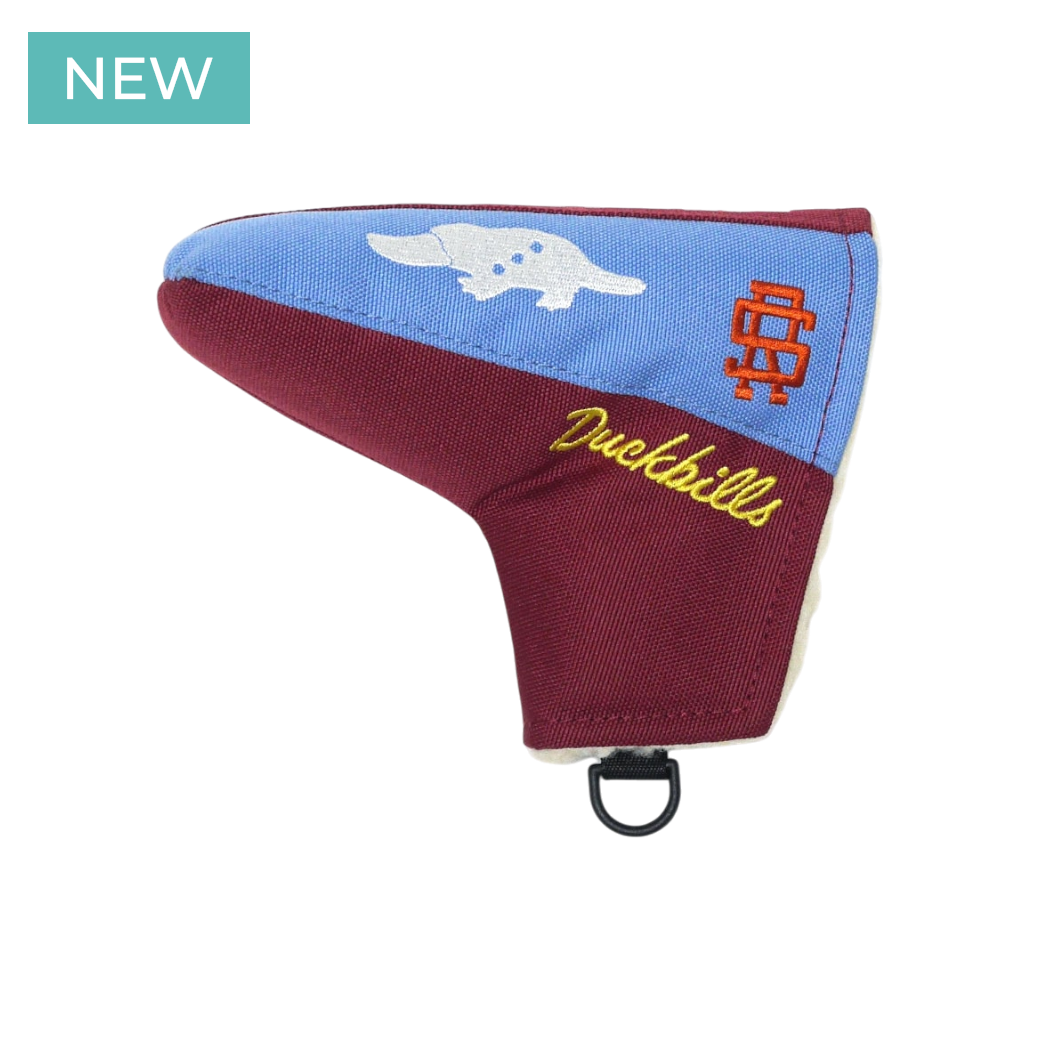 【rough&swell】DUCKBILLS PUTTER COVER パターカバー SAX (ROU-RSA26022)