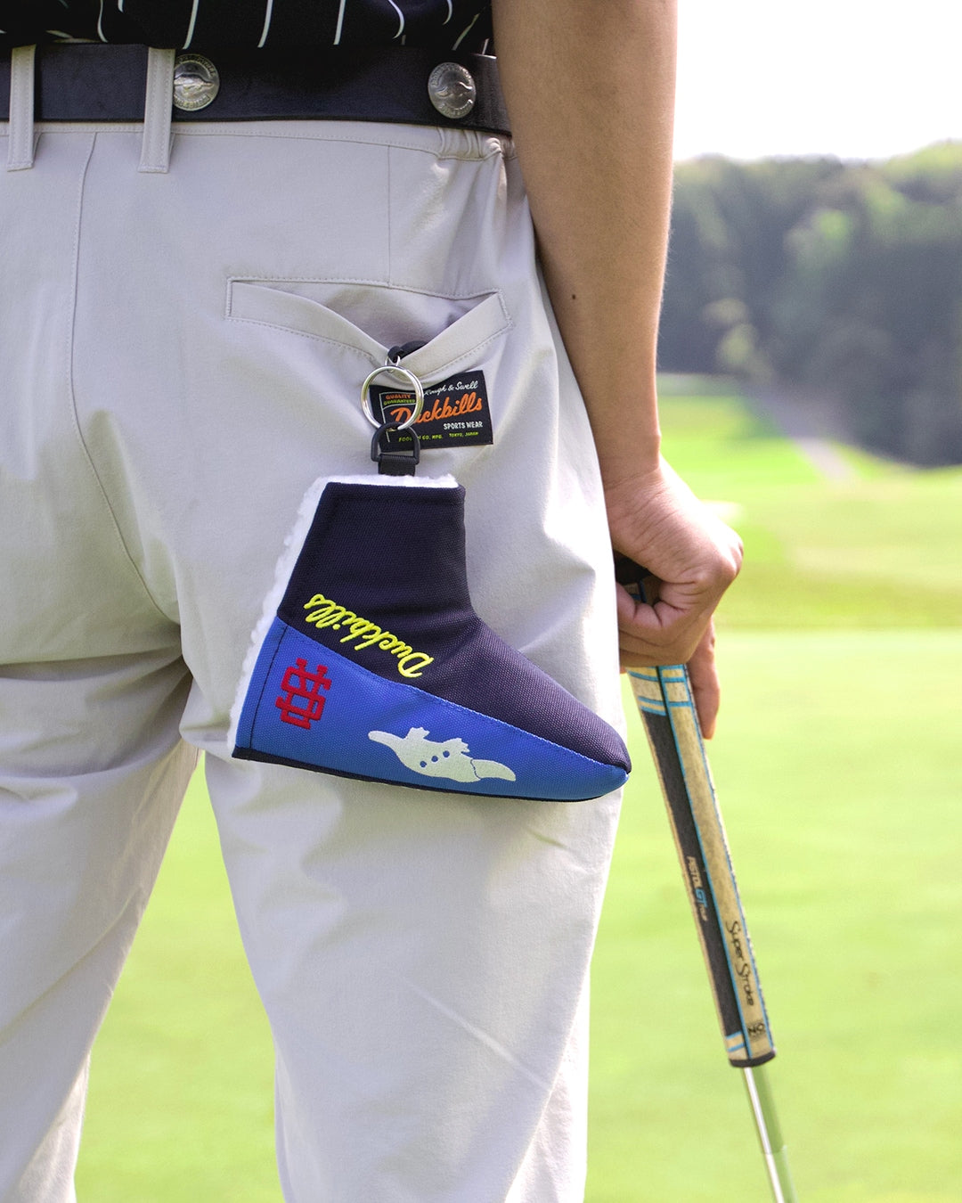 【rough&swell】DUCKBILLS PUTTER COVER パターカバー BLUE (ROU-RSA26022)