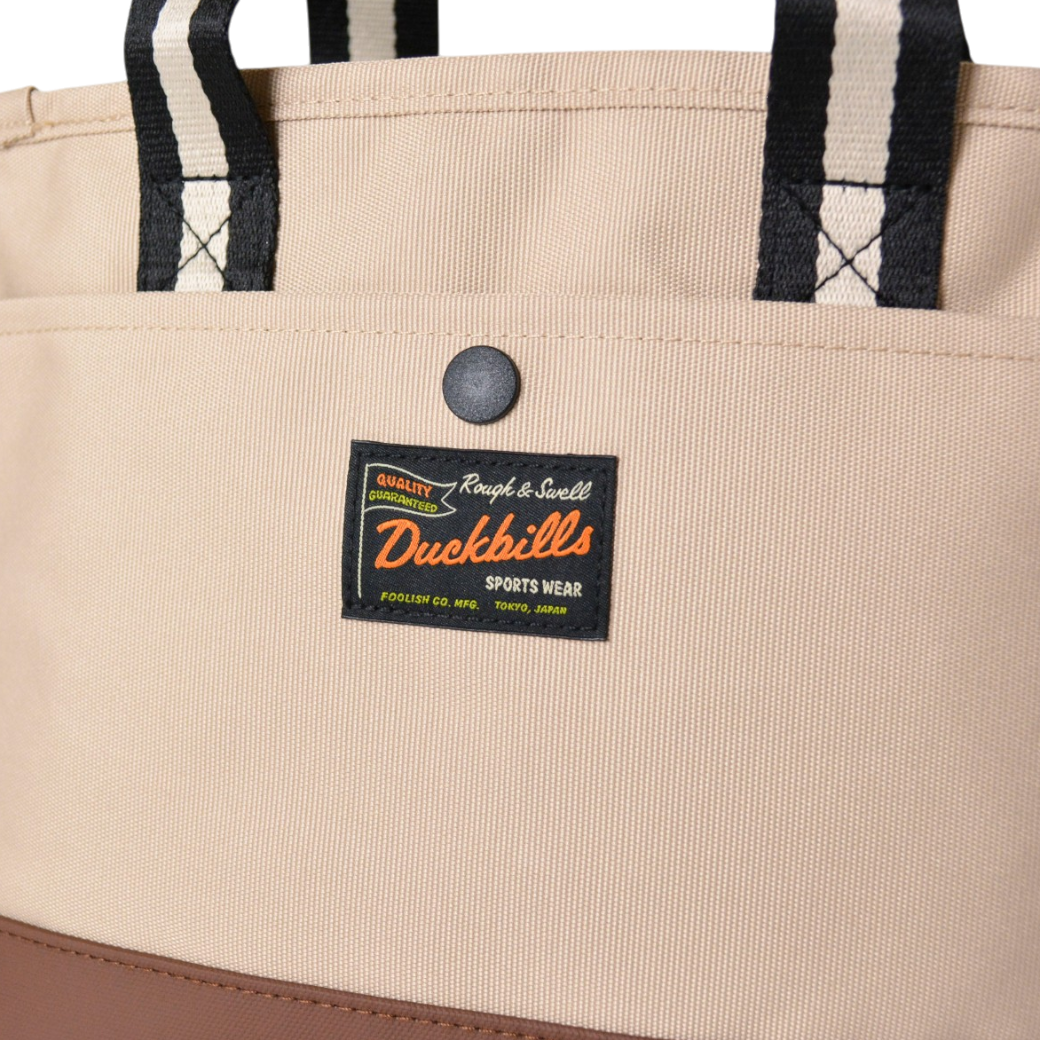 【rough&swell】PATCH CART BAG BEIGE(ROU-RSA26210)