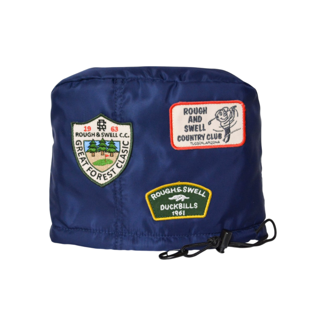 【rough&swell】PATCH IRON COVER NAVY(ROU-RSA26214)