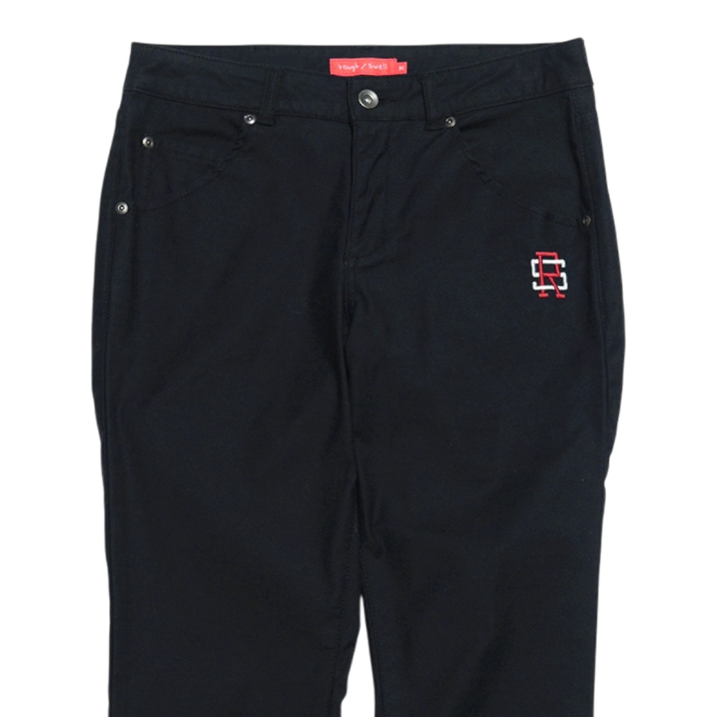 【rough&swell】ANTONIO PANTS W. BLACK(WOMAN)(ROU-RSL24225)