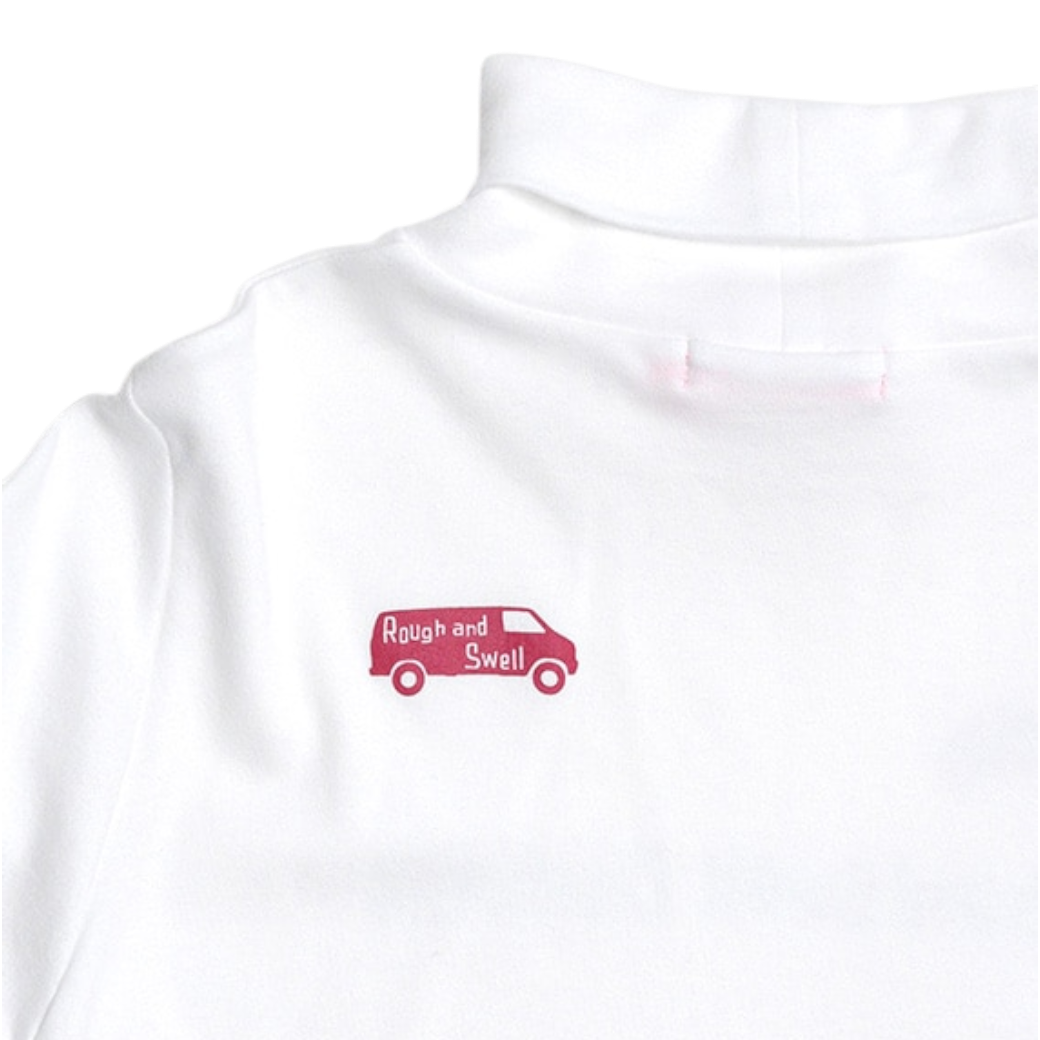 【rough&swell】RED BUS TURTLE W. WHITE(WOMAN)(ROU-RSL25211)
