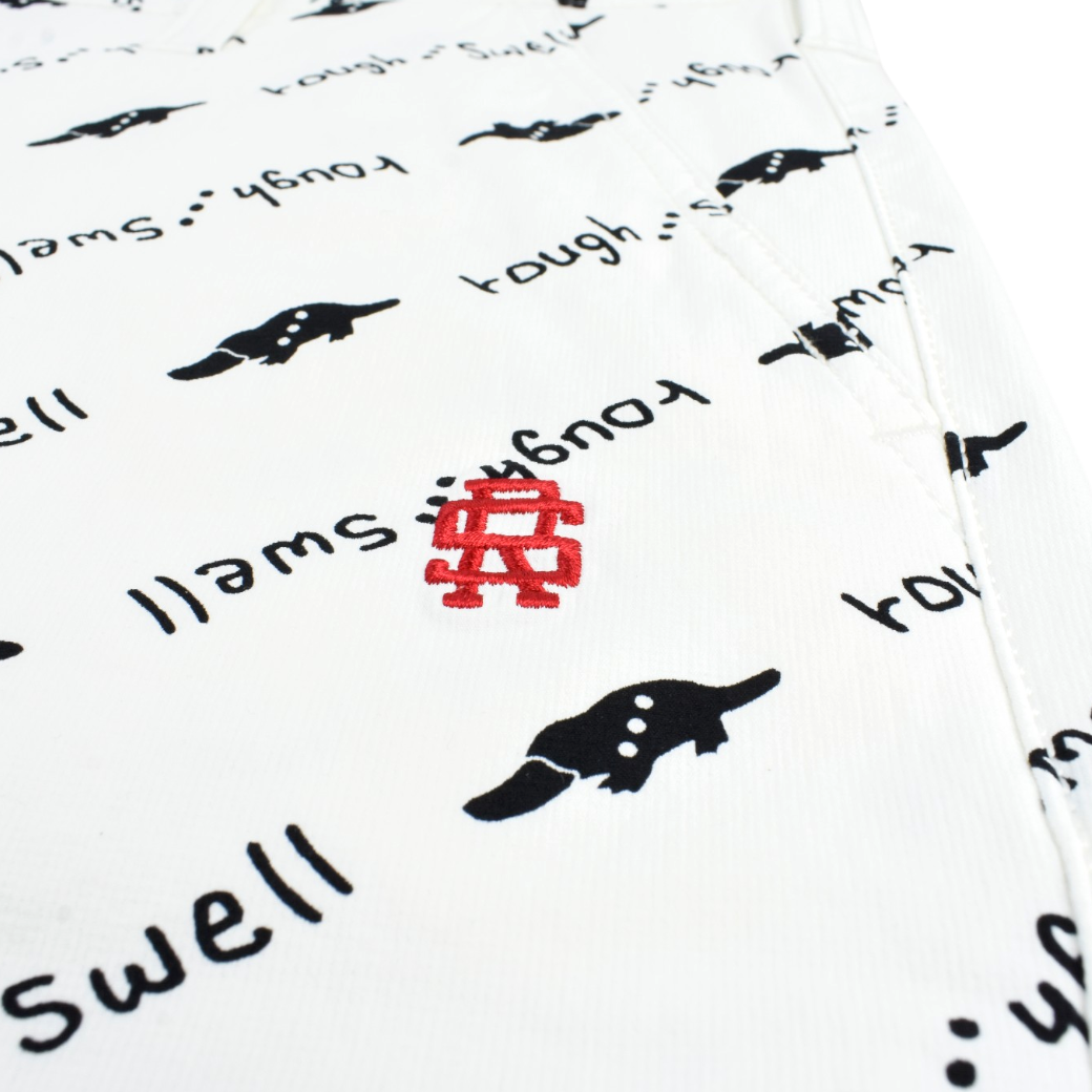 【rough&swell】KAHALA SHORTS ショートパンツ WHITE M (ROU-RSM23068)