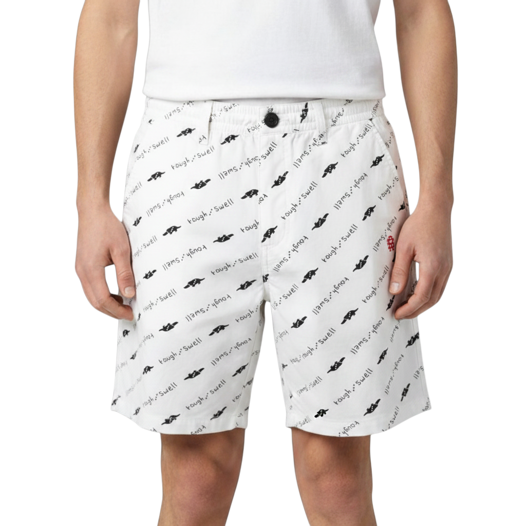 【rough&swell】KAHALA SHORTS ショートパンツ WHITE M (ROU-RSM23068)