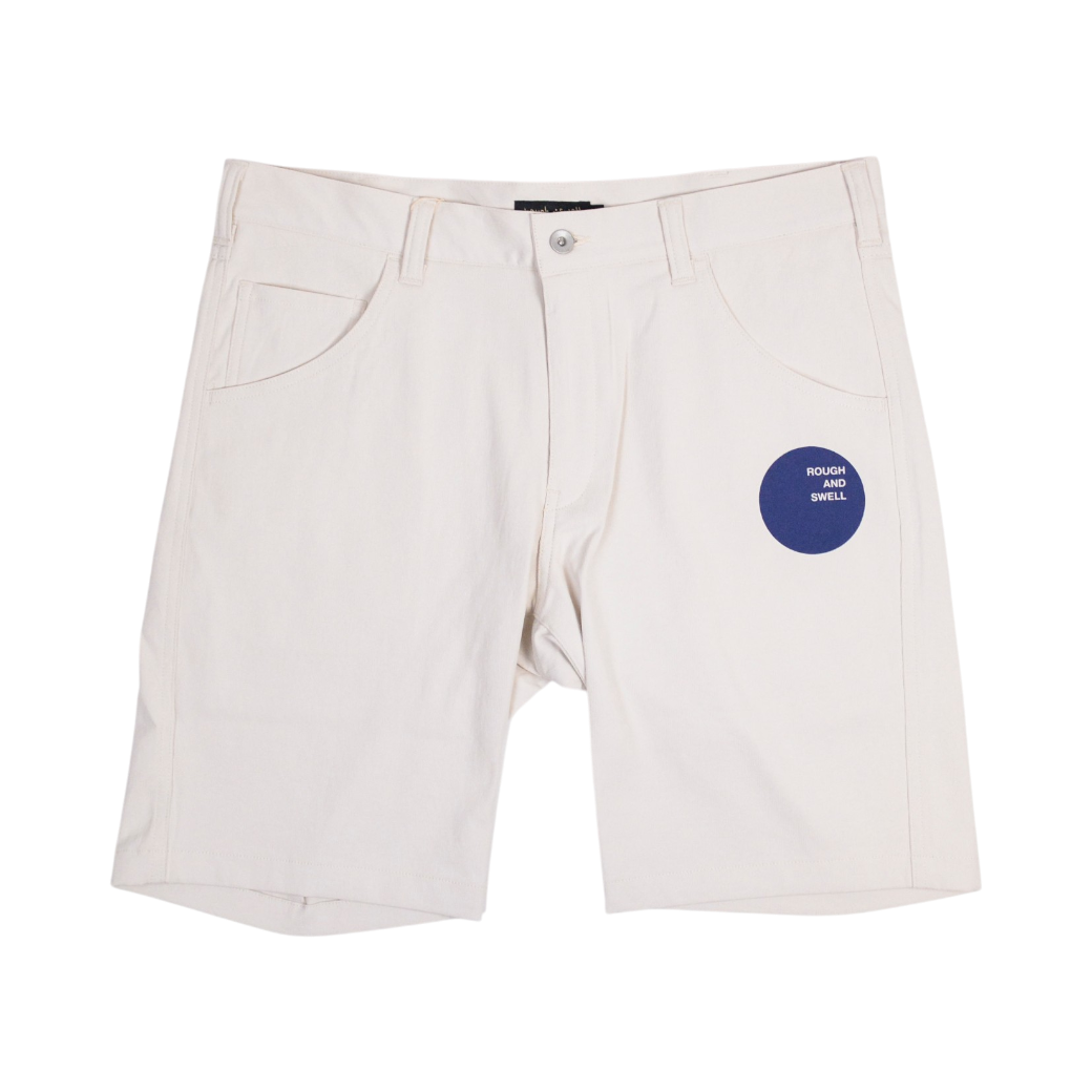 【rough&swell】MOON SHORTS ショートパンツ IVORY XL (ROU-RSM24066)