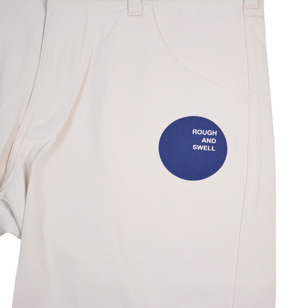 【rough&swell】MOON SHORTS ショートパンツ IVORY XL (ROU-RSM24066)