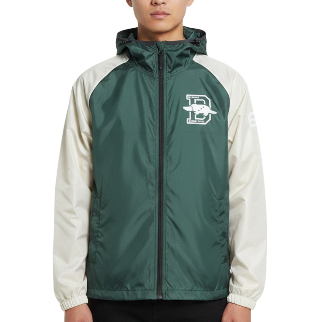 【rough&swell】MULTI COLOR HOODIE GREEN XL (ROU-RSM25048)