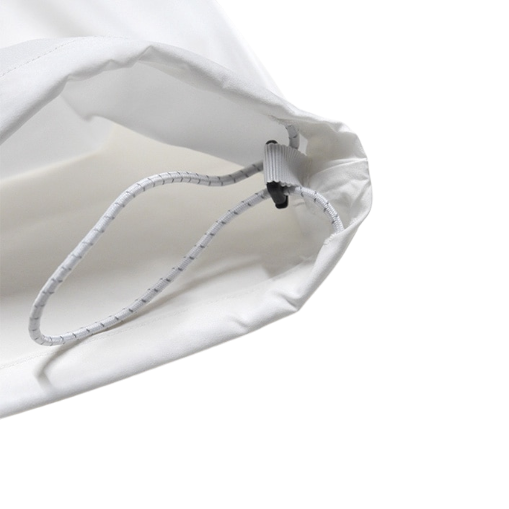 【rough&swell】RS FLAG PULLOVER モックネック WHITE M (ROU-RSM25049)