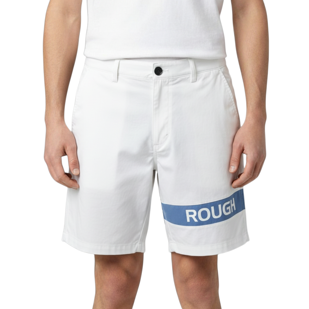 rough&swell】MICHAEL SHORTS ショートパンツ WHITE XL (ROU-RSM25063)