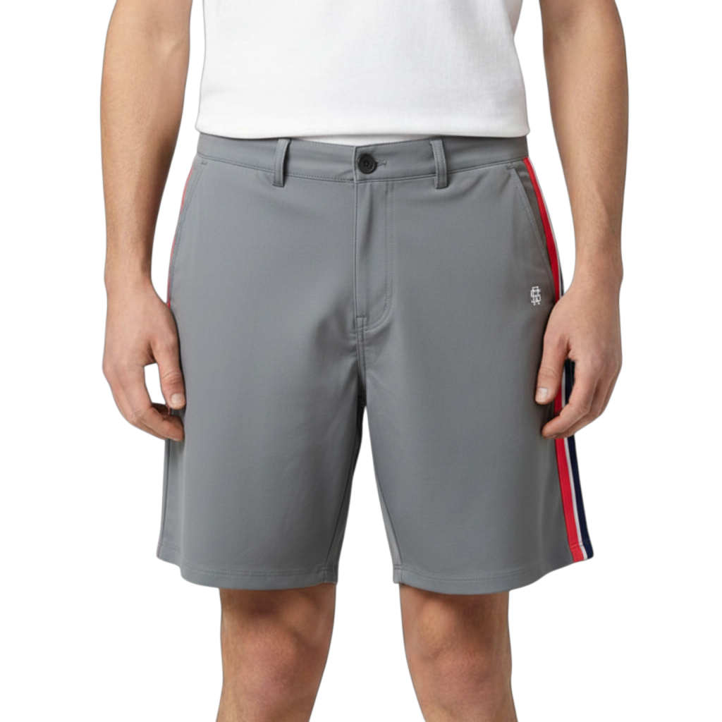 【rough&swell】SIDE LINE SHORTS ショートパンツ GRAY XL (ROU-RSM25064)