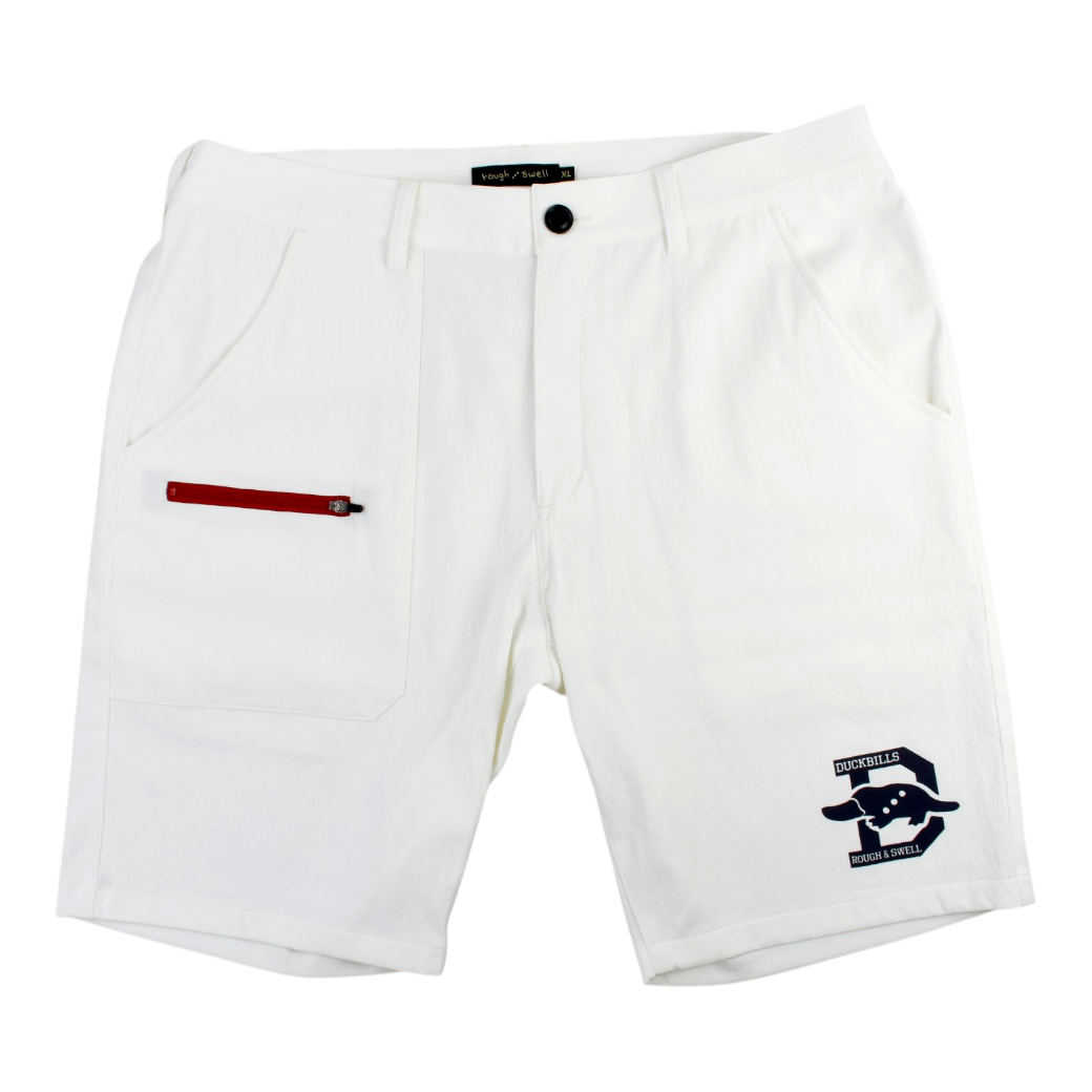 【rough&swell】JAMES SHORTS ショートパンツ WHITE XL (ROU-RSM25065)