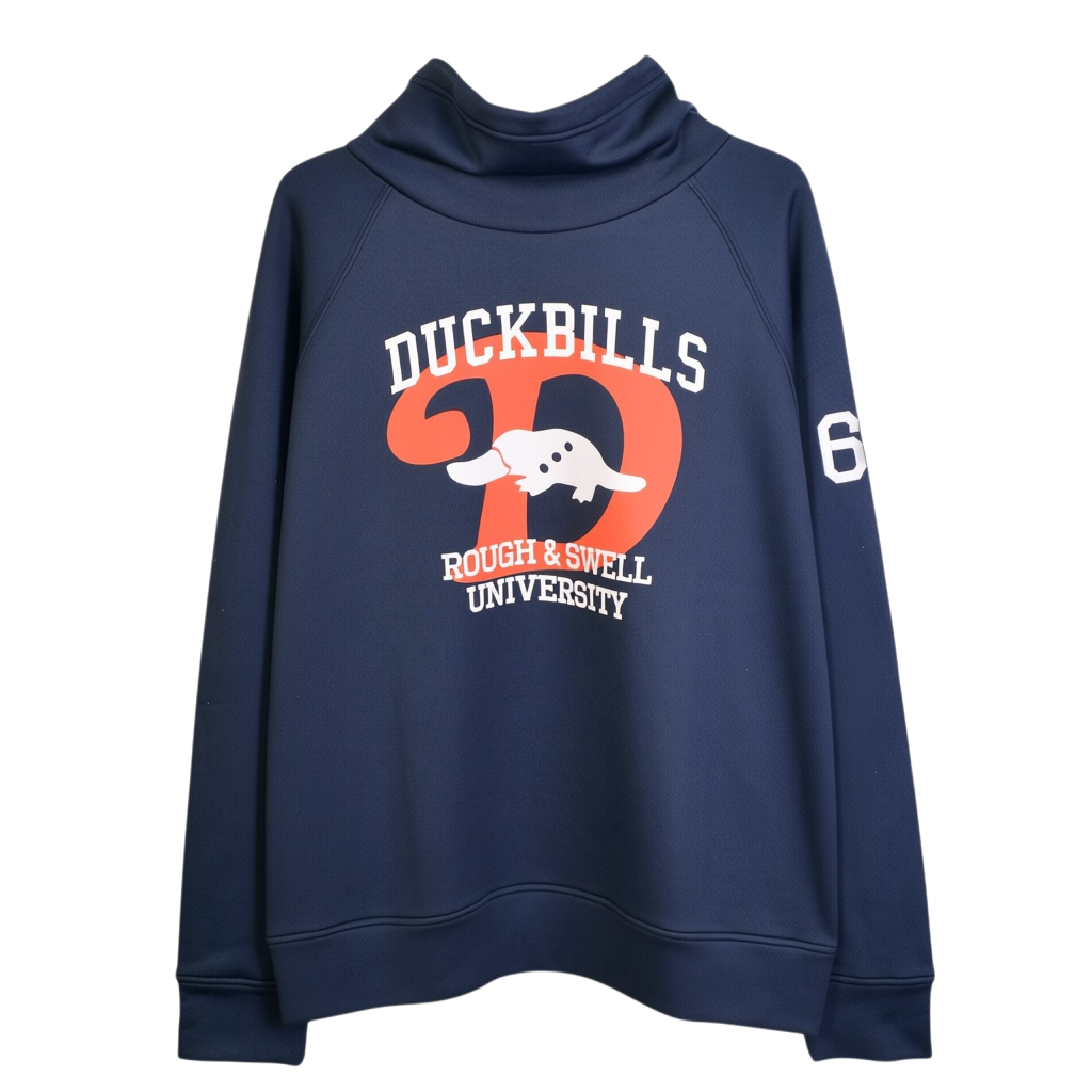 NEW!2026AW 【rough&swell】UNIVERSITY OFF TURTLE NAVY(ROU-RSM26206)