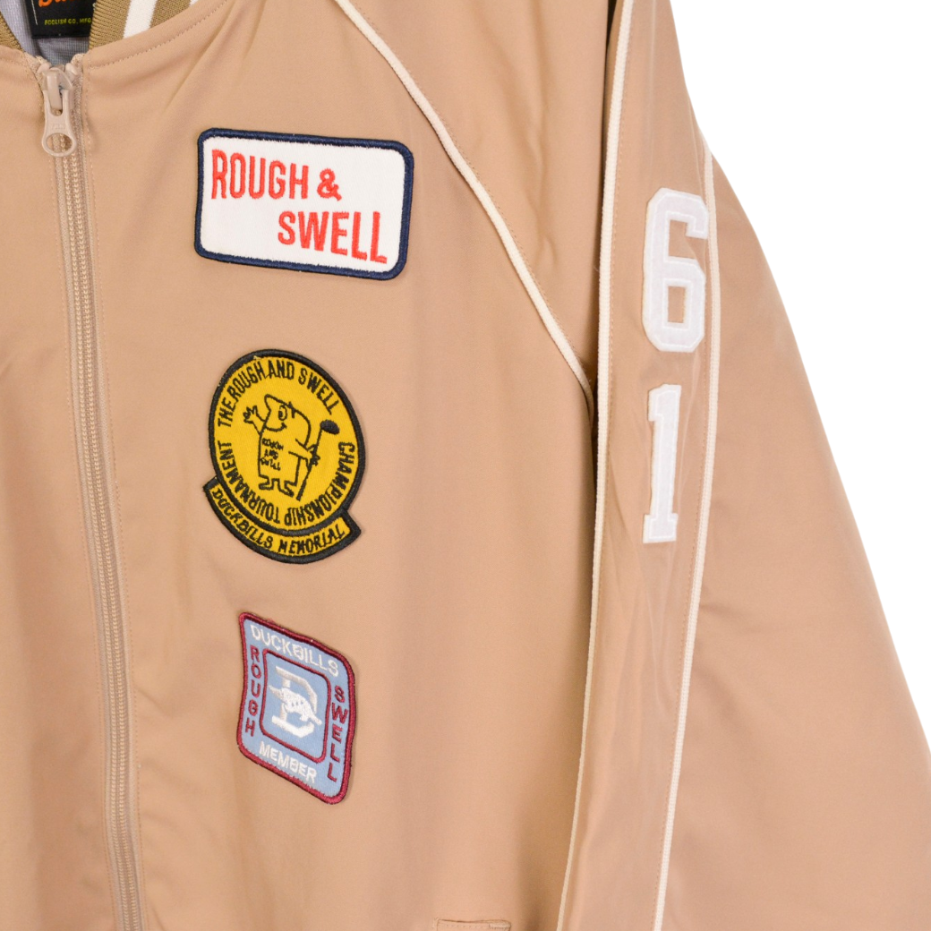 NEW!2026AW 【rough&swell】DUCKBILLS PATCH JACKET BEIGE(ROU-RSM26246)