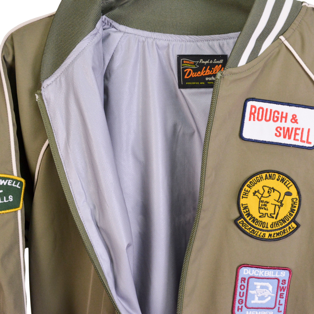 NEW!2026AW 【rough&swell】DUCKBILLS PATCH JACKET OLIVE(ROU-RSM26246)