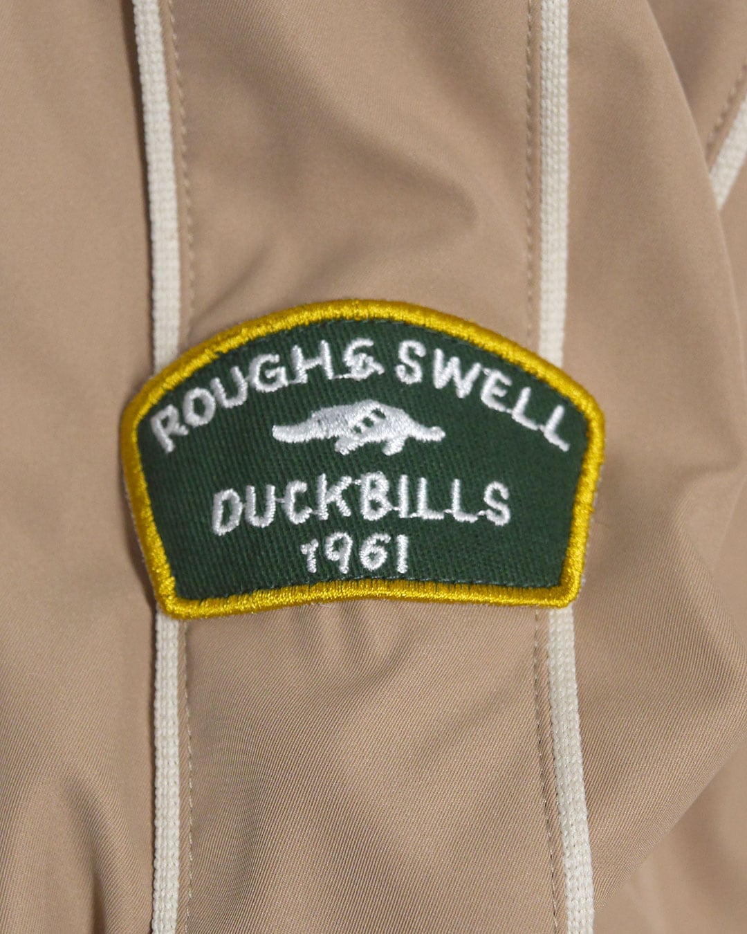 2026AW 【rough&swell】DUCKBILLS PATCH JACKET BEIGE(ROU-RSM26246)