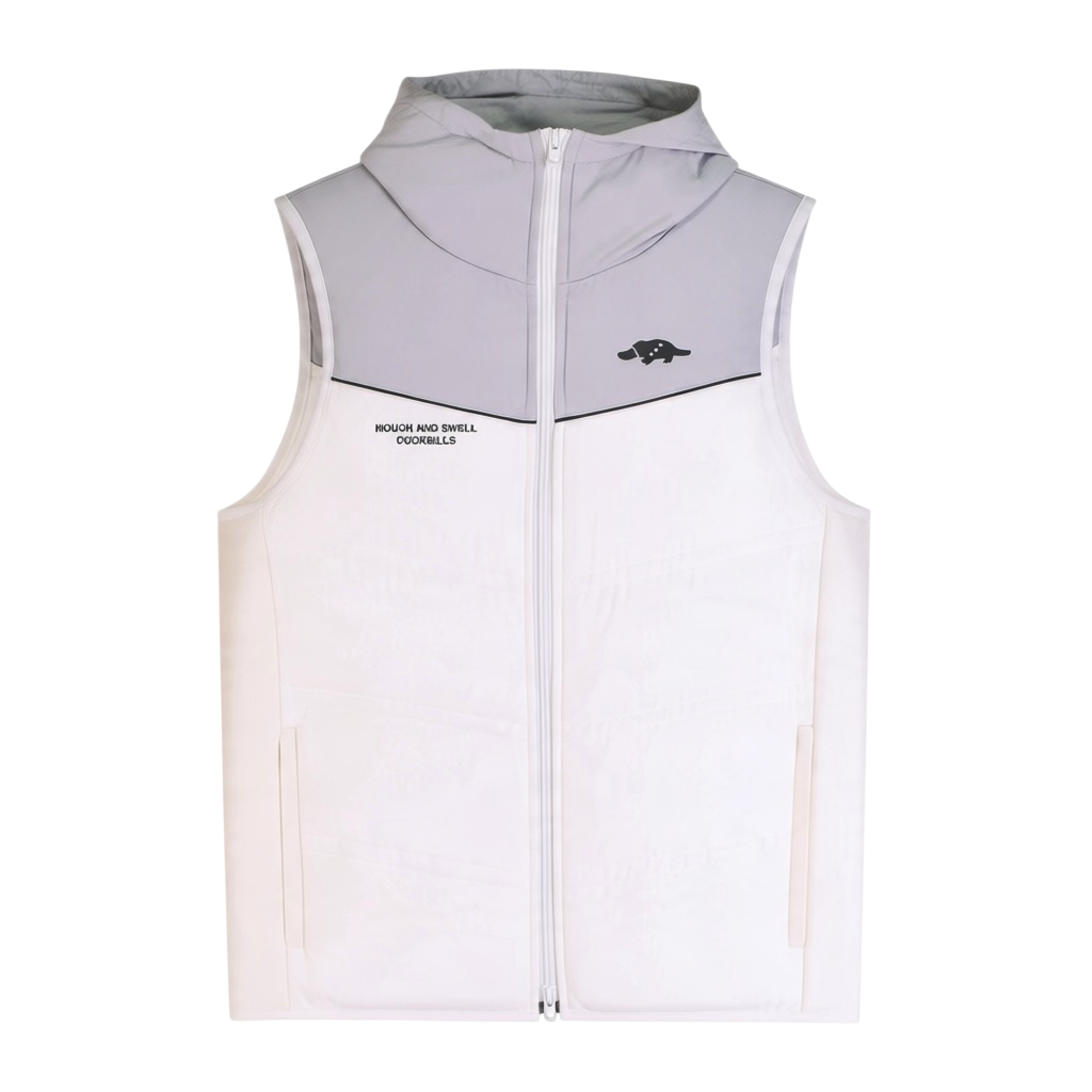 【rough&swell】ROCKY VEST ベスト WHITE(ROU-RSM26251)