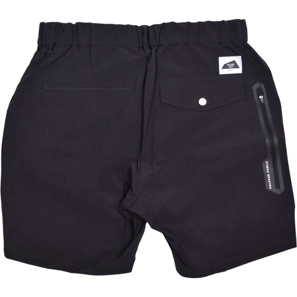 【SALVAGE PUBLIC】Makani Shorts ショートパンツ BLACK S(SAP-SVKA4003)