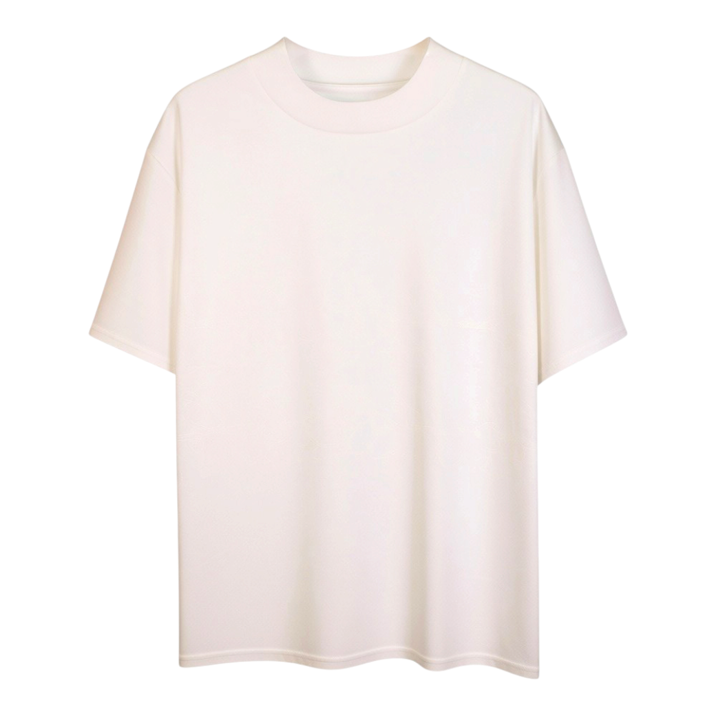 【SALVAGE PUBLIC】モックネック Tシャツ ホワイト S(SAP-SVKS4011)