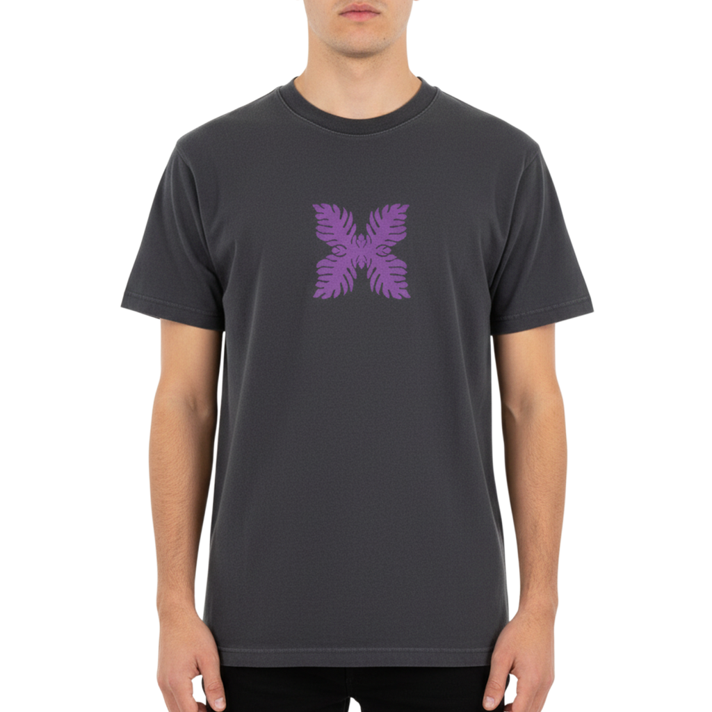 【SALVAGE PUBLIC】short sleeve tee クルーネック Tシャツ ブラック M(SAP-SPSV4SS023)